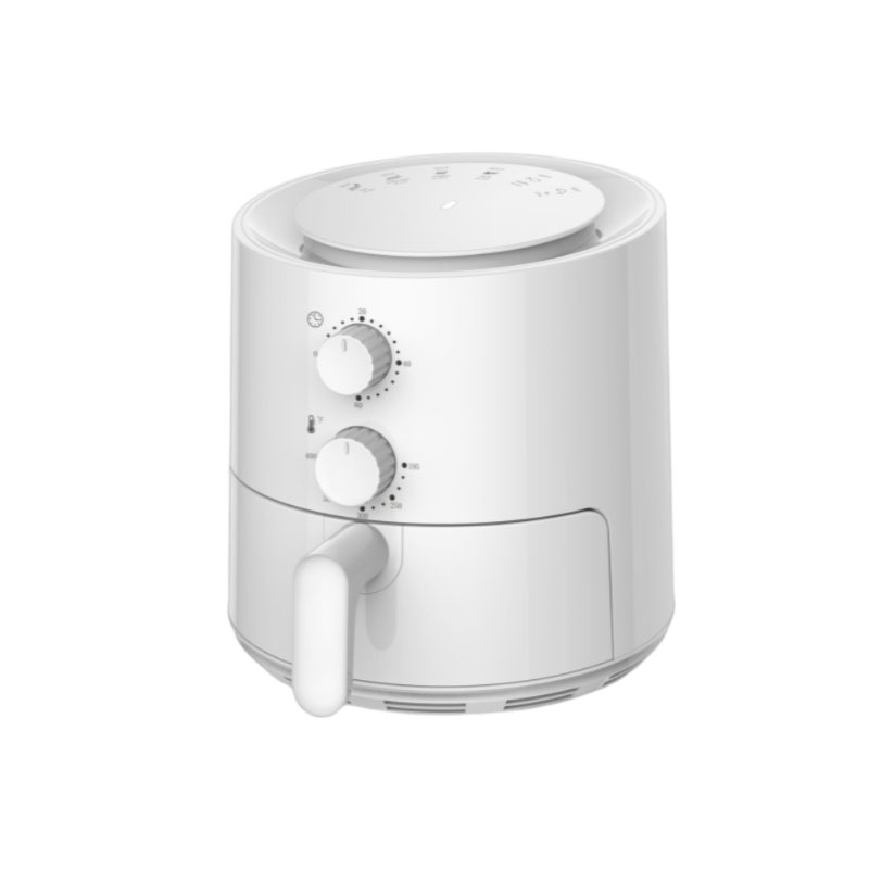 How does Air Fryer achieve healthy oil-free cooking with hot air circulation?